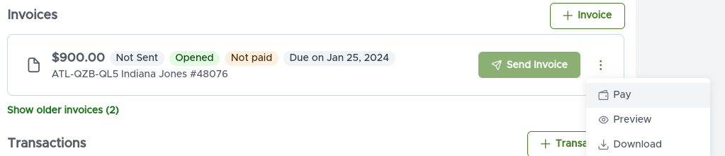 How to Record Payments for Invoices in Move Right